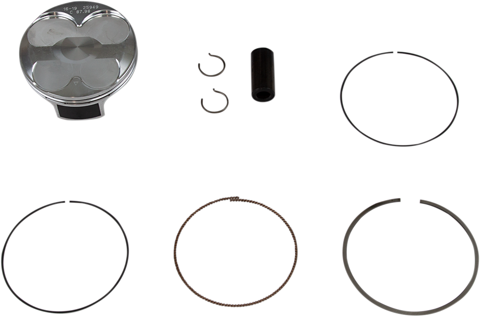 Piston Kit - Gas Gas EC350F | Husqvarna FC/FE/FX350 | KTM EXC-F/SX-F/XC-F/XCF-W350 - 87.96 mm