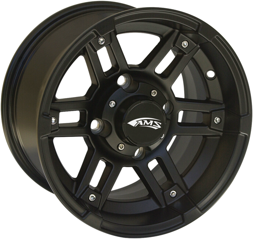 Wheel - Rolln 104 - Front/Rear - Black - 12x7 - 4/110 - 5+2 - Lutzka's Garage