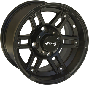 Wheel - Rolln 104 - Front/Rear - Black - 12x7 - 4/110 - 5+2 - Lutzka's Garage