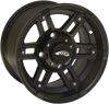 Wheel - Rolln 104 - Front/Rear - Black - 12x7 - 4/110 - 5+2 - Lutzka's Garage