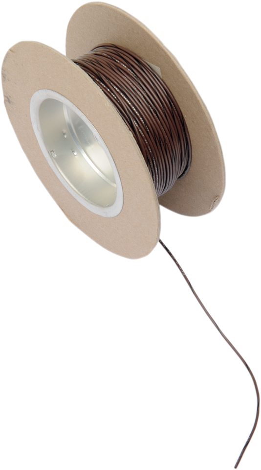 100 Wire Spool - 18 Gauge - Brown/Black - Lutzka's Garage