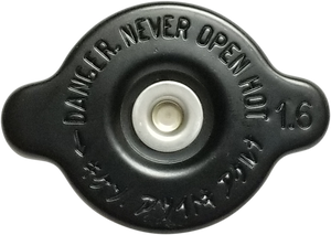 High Pressure Radiator Cap - Black - Black Seal - 23 PSI - Lutzka's Garage