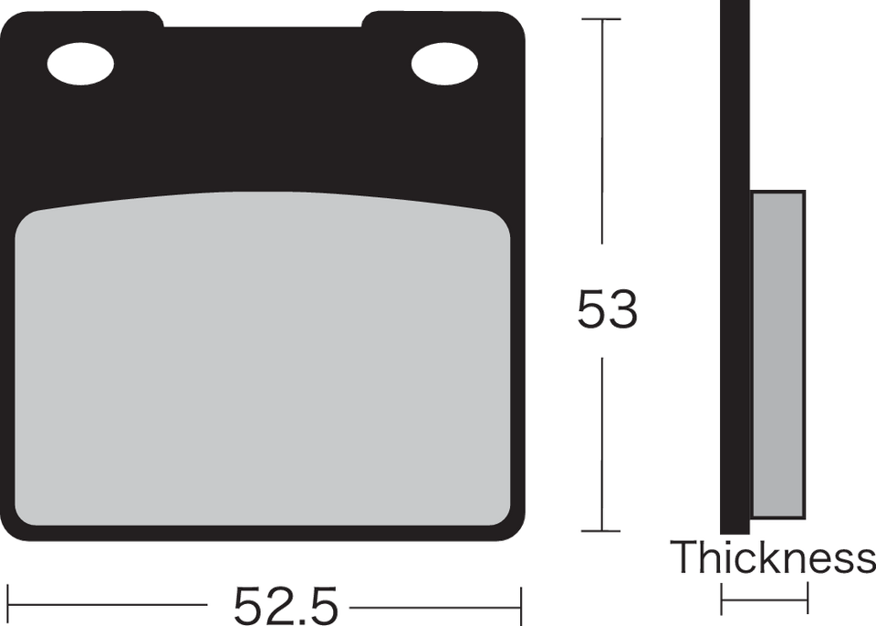 Semi-Metallic Brake Pads