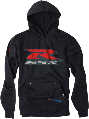 Suzuki GSX-R Pullover Hoodie - Black - Medium - Lutzka's Garage