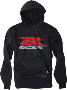 Suzuki GSX-R Pullover Hoodie - Black - Medium - Lutzka's Garage