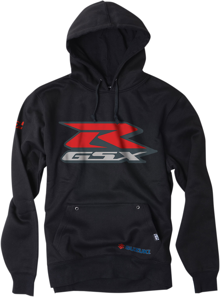 Suzuki GSX-R Pullover Hoodie - Black - Medium - Lutzka's Garage