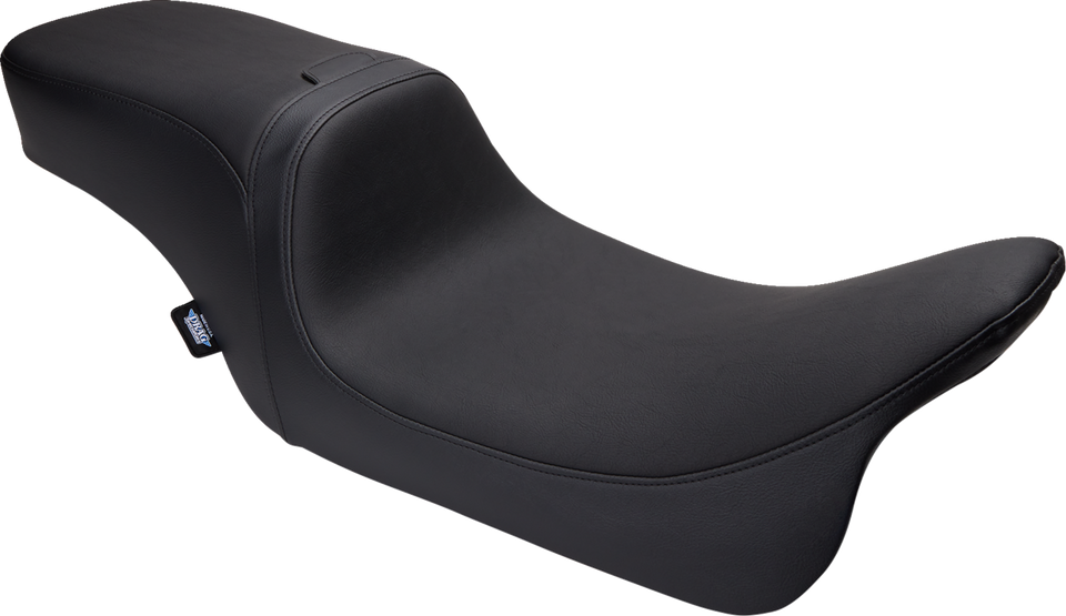 Predator 2-Up Seat - Vinyl - Smooth - w/ Backrest - FLH 08-23 - Lutzka's Garage