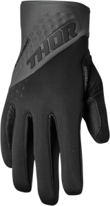 Spectrum Cold Weather Gloves - Black/Charcoal - XS - Lutzka's Garage