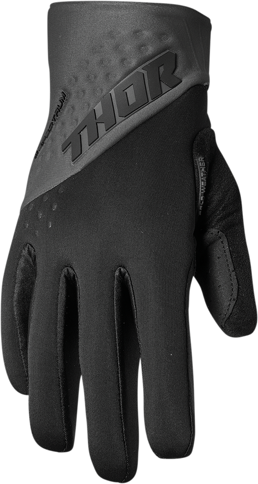 Spectrum Cold Weather Gloves - Black/Charcoal - XS - Lutzka's Garage