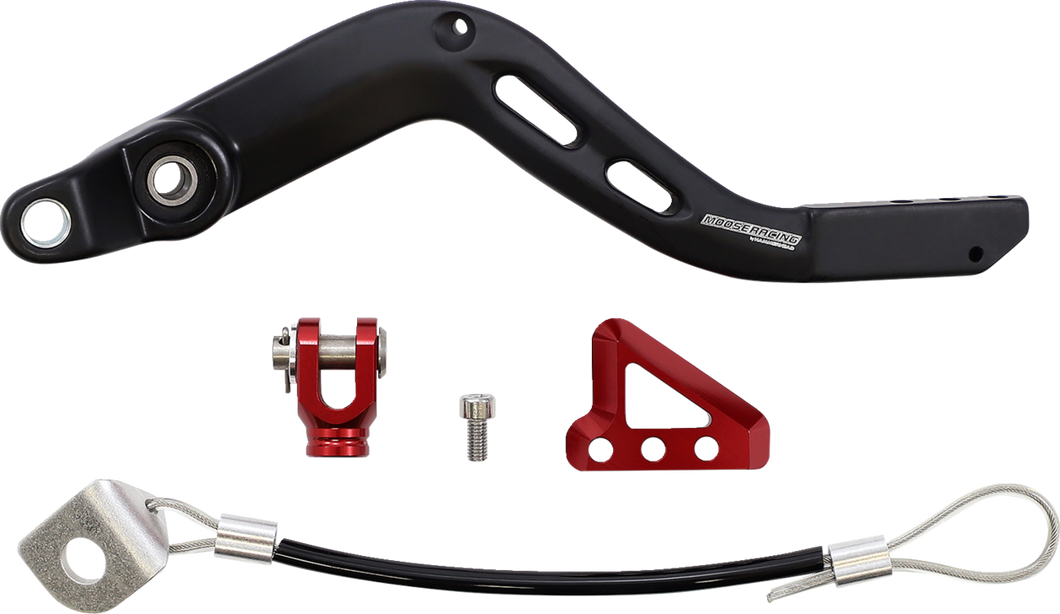 Brake Pedal - Red - Beta - Lutzka's Garage