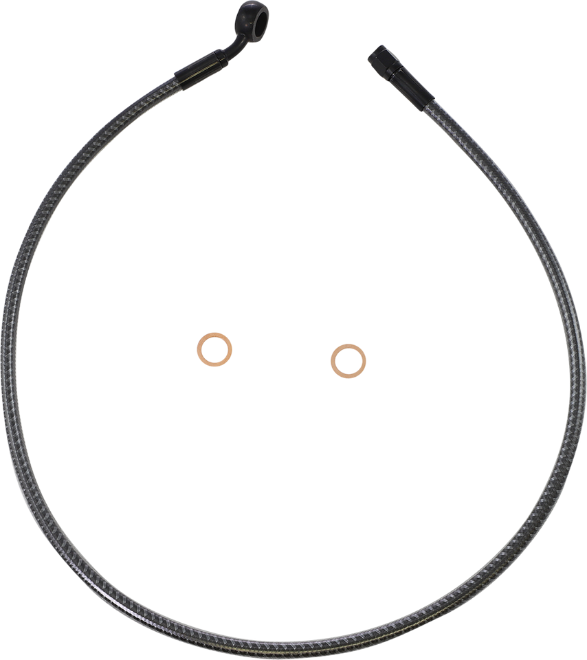 Brake Line - Front - 12 mm - 35° - 32" - KARBONFIBR