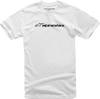 Linear T-Shirt - White/Black - Medium - Lutzka's Garage