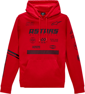 Multi Race Hoodie - Red - XL - Lutzka's Garage