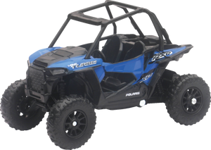 Mini Polaris RZR XP1000 EPS - 1:18 Scale - Black/Blue - Lutzka's Garage