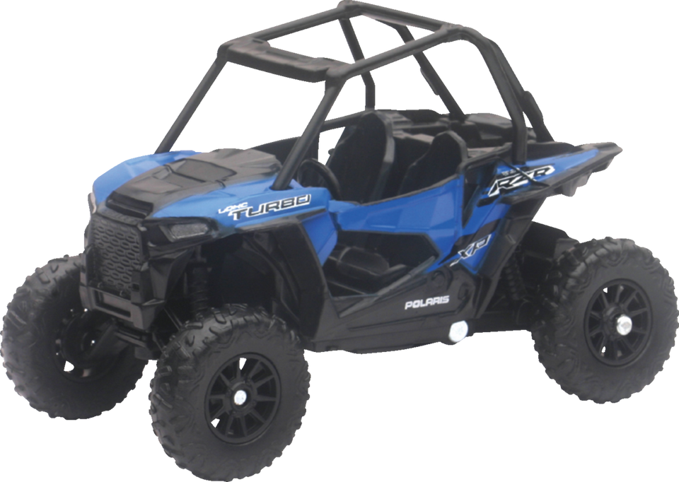 Mini Polaris RZR XP1000 EPS - 1:18 Scale - Black/Blue - Lutzka's Garage