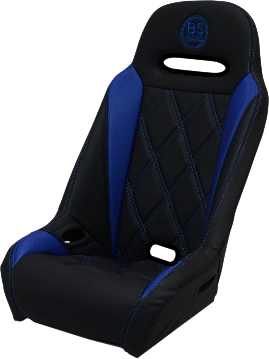 Extreme Seat - Big Diamond - Black/Blue - Lutzka's Garage