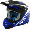 FX-19R Helmet - Racing - Matte Blue - Medium - Lutzka's Garage