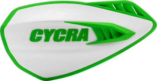 Handguards - Cyclone - White/Green