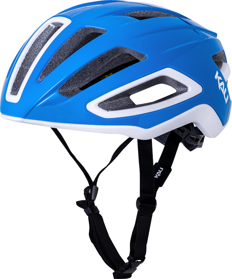 Uno Helmet - Gloss Blue/White - S/M - Lutzka's Garage