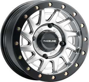 Wheel - Squad - Front/Rear - Hyper Silver/with Black Ring - 15x7 - 4/137 - 5+2 (+10 mm)