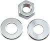 Rear Axle Nut/Washer - Kit - Big Twins 73-96/XL 79-96