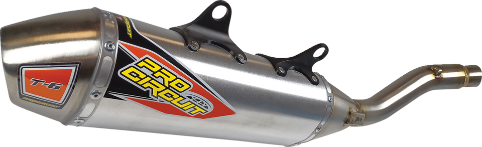 T-6 Slip-On Muffler - Stainless Steel - Lutzka's Garage