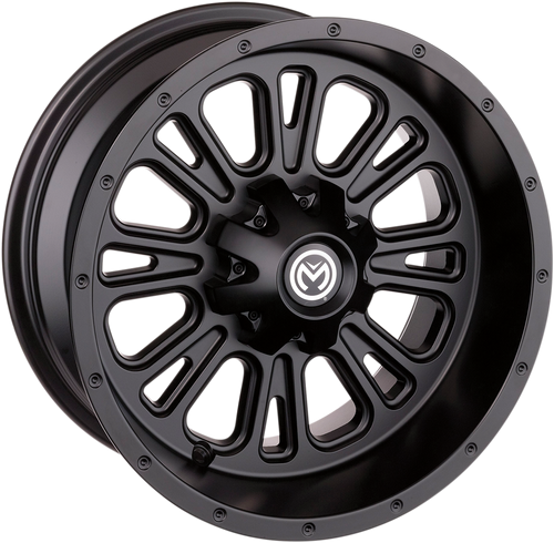 Wheel - 399X - Front - Black - 12x7 - 4/136 - 4+3 - Lutzka's Garage