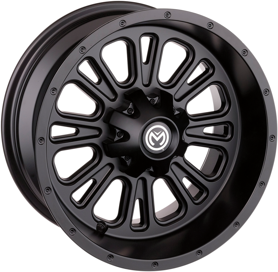 Wheel - 399X - Front - Black - 12x7 - 4/136 - 4+3 - Lutzka's Garage