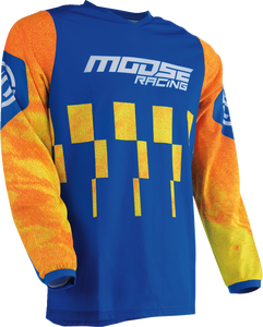 Qualifier Jersey - Orange/Blue - Small - Lutzka's Garage