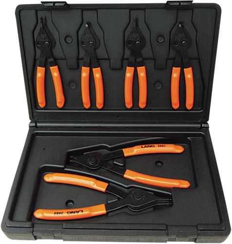 Plier Snap Ring Set - 6-Piece