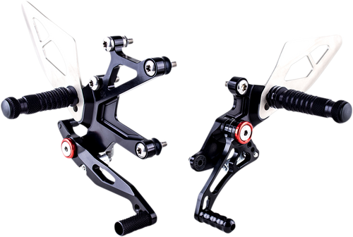 FXR Rearset - Black - Lutzka's Garage