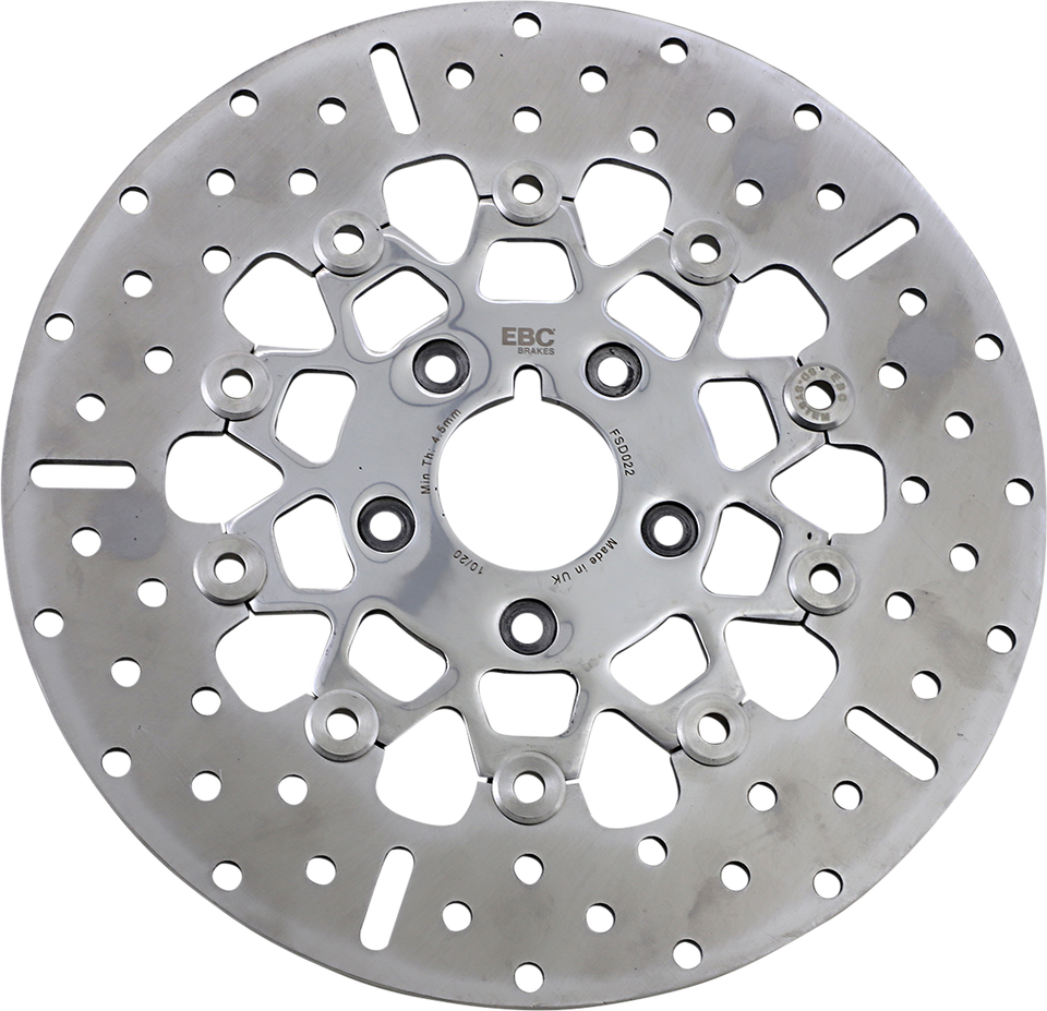 Brake Rotor - Polished Carrier - FSD022