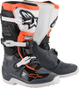 Tech 7S Boot - Black/Gray/White/Orange Fluorescent - US 2 - Lutzka's Garage