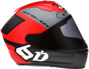 ATS-1R Helmet - Wyman - Red/Gray - Small - Lutzka's Garage