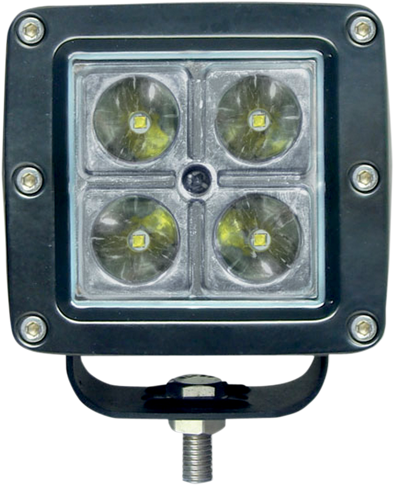 LED Spot Light - 4" - Square - Lutzka's Garage