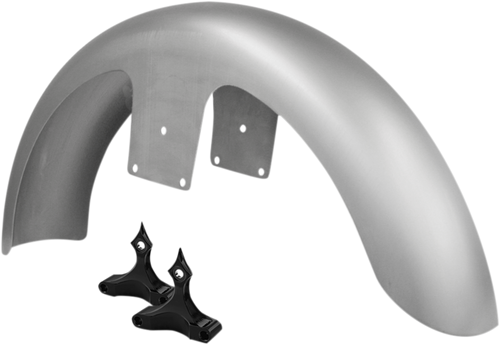 Front Fender Kit with Black Adapter - For 21