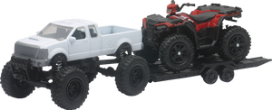 Pick Up w/ Polaris Sportsman XP1000 - Black/White/Red - Lutzka's Garage