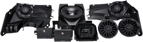 800W Audio System - 4 Speakers 2 Amplifiers - Can-Am