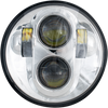 5.75" Led Headlight - Chrome - Lutzka's Garage