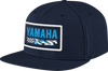 Yamaha Racing Hat - Flat Bill - Camo Blue