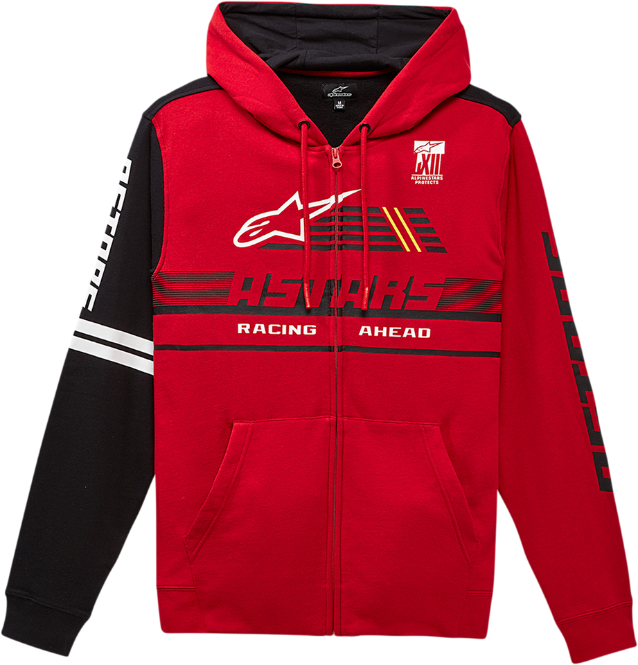 Overtake Hoodie - Red - Medium - Lutzka's Garage