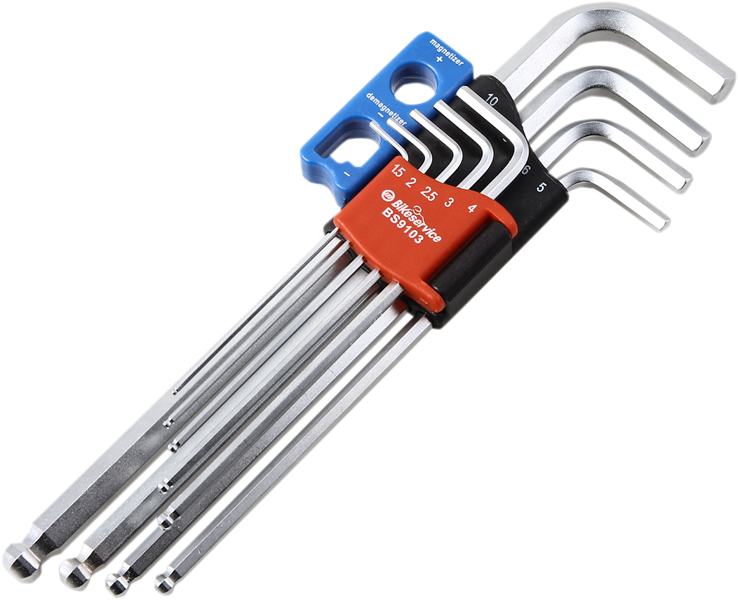 Magnetic Ball Point Hex Key- 9-Piece