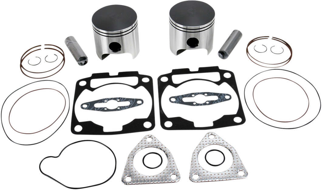 Piston Kit with Gaskets - 77.25 mm - Liberty Engine Type - Polaris