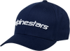 Linear Hat - Navy/White - Small/Medium - Lutzka's Garage