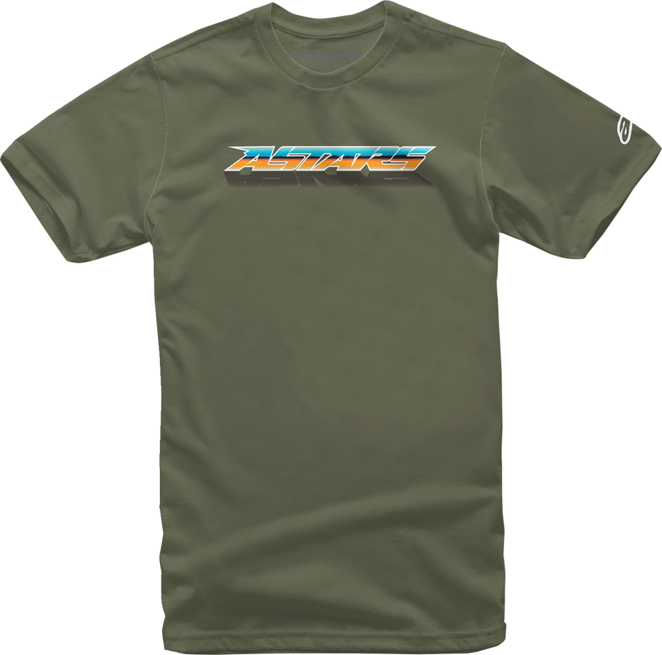 Chromium T-Shirt - Military - Medium - Lutzka's Garage