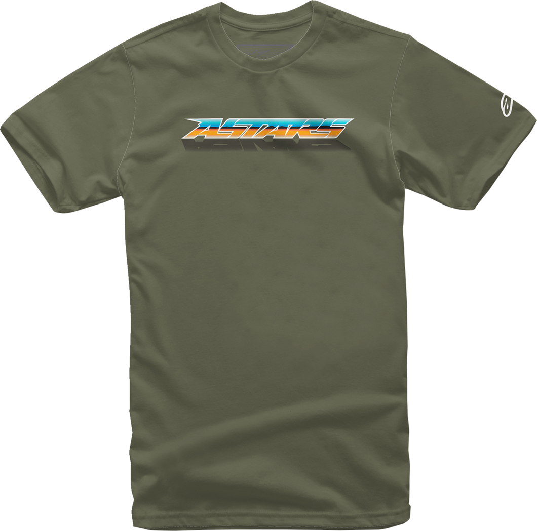 Chromium T-Shirt - Military - Medium - Lutzka's Garage