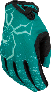 Youth SX1™ Gloves - Teal - XS - Lutzka's Garage