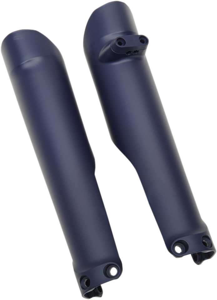 Lower Fork Covers for Inverted Forks - Dark Blue - Lutzka's Garage