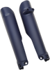 Lower Fork Covers for Inverted Forks - Dark Blue - Lutzka's Garage