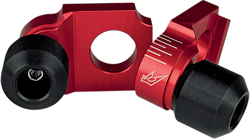 Axle Block Sliders - Yamaha - Red - Lutzka's Garage